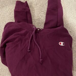 Champion Maroon Hoodie